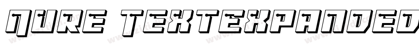 Nure TextExpanded字体转换 Nure TextExpanded字体转换